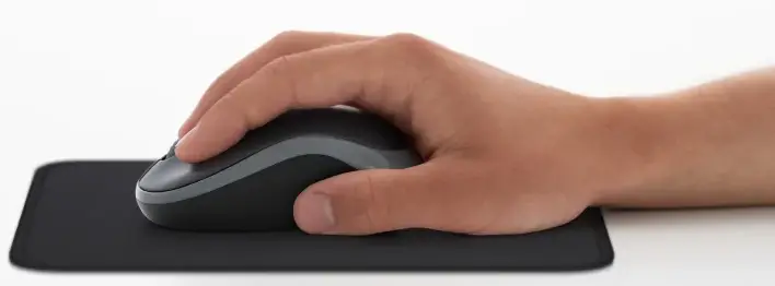 Logitech M185 Grey mysz bezprzewodowa